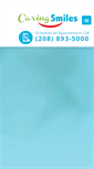 Mobile Screenshot of caringsmilesdentalclinic.com